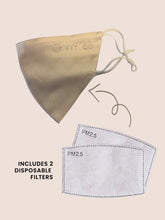 Load image into Gallery viewer, 100% Mulbery Silk Three Layered FITmask