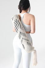 Load image into Gallery viewer, Handmade Macrame Yoga Mat Carrier