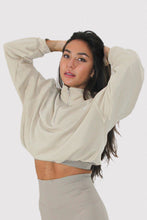 Load image into Gallery viewer, Snug Adjustable Sweater in Khaki