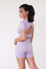 Load image into Gallery viewer, Lead in Lilac Shorts SET