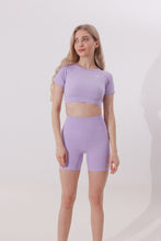 Load image into Gallery viewer, Lead in Lilac Shorts SET