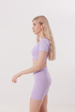 Load image into Gallery viewer, Lead in Lilac Shorts SET