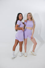 Load image into Gallery viewer, Lead in Lilac Shorts SET
