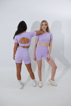 Load image into Gallery viewer, Lead in Lilac Shorts SET