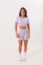 Load image into Gallery viewer, Lead in Lilac Shorts SET