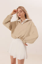 Load image into Gallery viewer, Snug Adjustable Sweater in Khaki