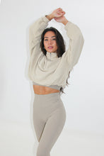 Load image into Gallery viewer, Snug Adjustable Sweater in Khaki