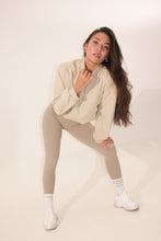 Load image into Gallery viewer, Snug Adjustable Sweater in Khaki