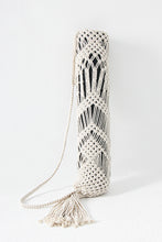 Load image into Gallery viewer, Handmade Macrame Yoga Mat Carrier
