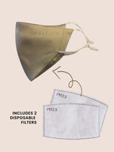 Load image into Gallery viewer, 100% Mulbery Silk Three Layered FITmask