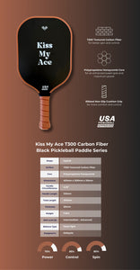 Pre-Order | Kiss My Ace Pickleball Paddle Series (ETA: Early November 2024)