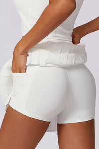 Radiate Pleated Skort