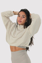 Load image into Gallery viewer, Snug Adjustable Sweater in Khaki
