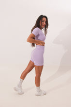 Load image into Gallery viewer, Lead in Lilac Shorts SET
